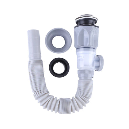 Universal Waschbecken Abflussrohr Set Versenkbare Deodorant Kanalisation Entwässerung Wasser Schlauch Waschbecken Abtropffläche Badezimmer Küche Zubehör