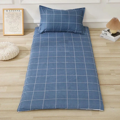 WASART Fully enclosed with zipper mattress protector cover geometric printed baby couple single double bed sheet protection pad.