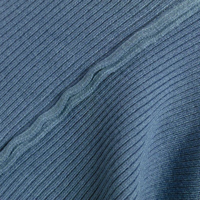 Frauen Fashion Solid Strick Pullover Vintage Langarm Zip-up Grundlegende Hälfte Rollkragenpullover Weibliche Pullover Chic Casual Tops.