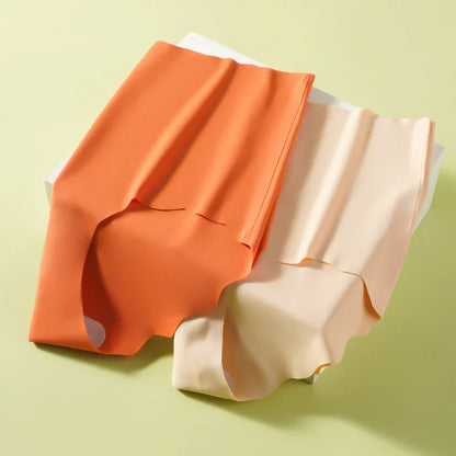 3Pcs/set Invisible Panties Women Seamless Briefs Female Underpants Ultra-thin Underwear High Rise Panties Solid Comfy Lingerie.