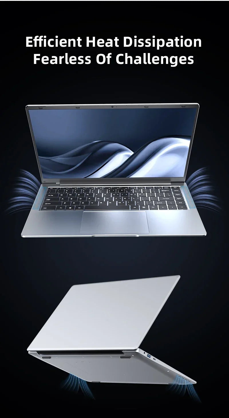 2025 Brand New Laptop Windows 11 Pro Intel i7-7500U Notebook 12GB RAM 1TB 2TB SSD Office Study Laptops Notebook Computers PC.