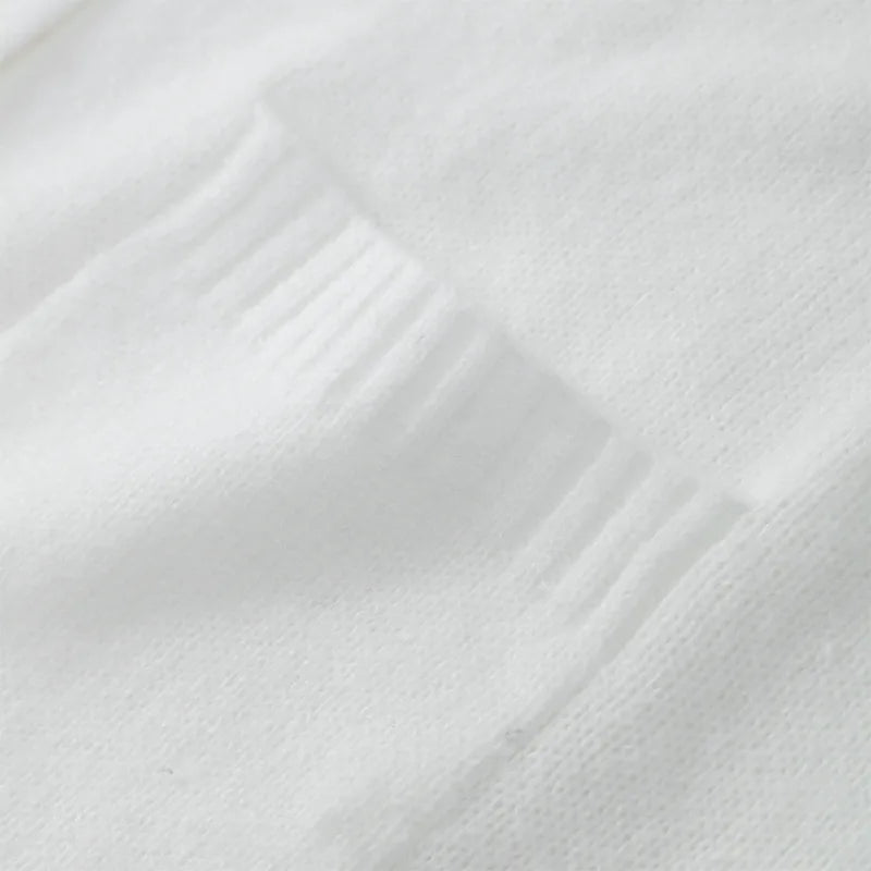 Damenjacke mit V-Ausschnitt, einfarbig, langärmelig, Strickjacke, modischer, lockerer, lässiger Pullover.