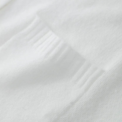 Damenjacke mit V-Ausschnitt, einfarbig, langärmelig, Strickjacke, modischer, lockerer, lässiger Pullover.