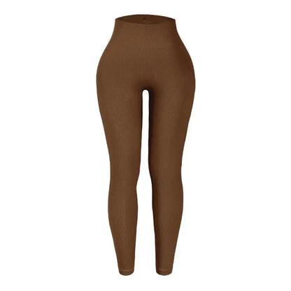 Thread Knited Leggings Frauen Nahtlose Dünne Strumpfhosen Gym Training Laufen Hohe Taille Hüfte Heben Hohe Elastische Yoga Fitness Hosen.