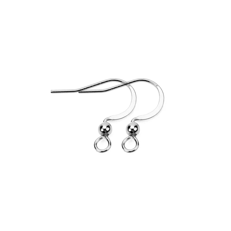 50pcs Never Fade PVD Stainless Steel Earrings Hooks Clasp Bulk Anti Allergy Earring Making Earing Wires For Diy Jewelry Findings.