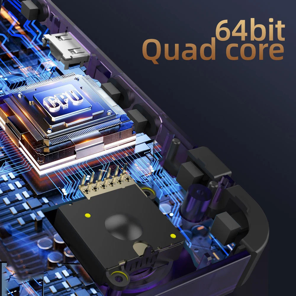 BOYHOM New R36H Retro Handheld Console Open-Source Linux System Classic Game Consoles 3.5 inch IPS Screen Portable Video Player.