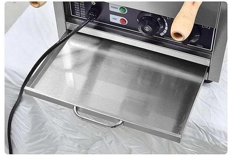 XEOLEO Commerical 4PCS Korean Coin Waffle Maker 3000W Non-stick Coating Gold Coin Bread Waffle Making Maker Electric/Gas.