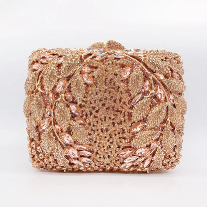 Diamond Dinner Hollow Rhinestone Banquet Clutch Bag Handtassen Dames Bolsos De Fiesta Para Mujer Boda Women's Rhinestone Handbag