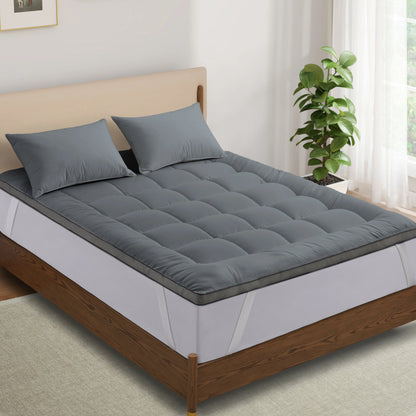 WQSPRING 900GSM Air Layer Mattress 5cm Thick Mattress Protection Pad Soft And Breathable Soothing Back Pain Mattress Pad.
