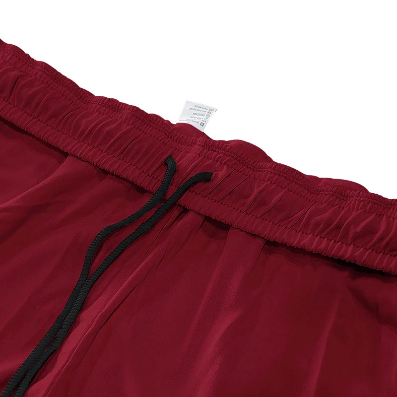 American-style best-selling thin, sporty, casual, simple, trendy, loose, wide-leg jogging long pants for men.