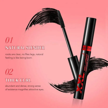 3D Mascara Waterproof Extra Volume Long -lasting Hyper-Curl Lengthening Eyelash Non-smudging Eyelashes Black Mascara Makeup.