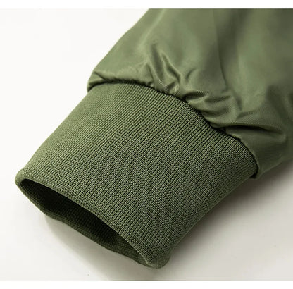 2023 New MA1 Pilot Bomb Jacket Men's Autumn and Winter Thickened Baseball Suit Casual Coat Men's Military Windproof Jacket Men's.