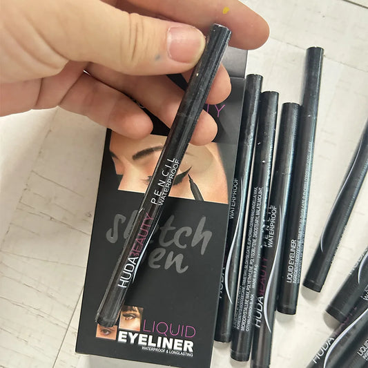 Black Liquid Eyeliner Pen Waterproof Long Lasting Eye Makeup Smooth Eye Liner Pencil Hot Cosmetics.