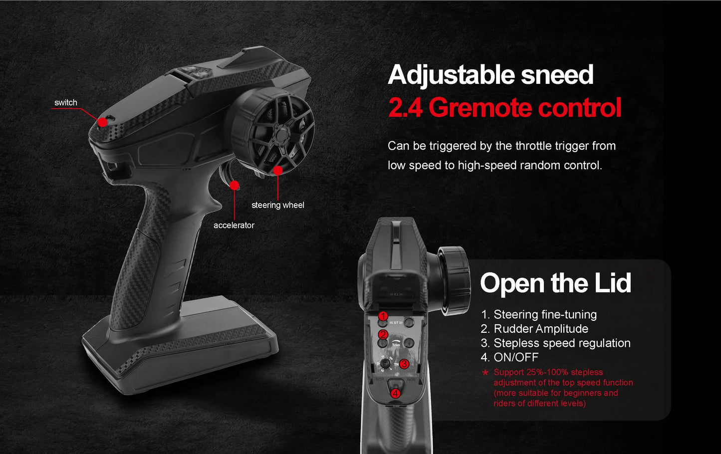 Teeggi 1/14 4WD High Speed Rc Off-road Car 100KM/H Brushless motor 3S Remote Control Truck Drift Racing Cars Toys For kid Gifts