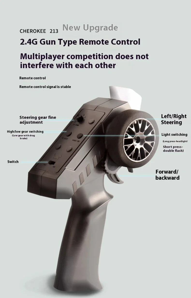 1:12 MN78 4WD Off-Road RC Car 2.4G Full Scale Short Truck With Headlights 280 Motor Real Scale Remote Control Toy Car Model.