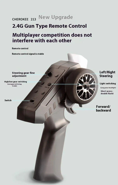 1:12 MN78 4WD Off-Road RC Car 2.4G Full Scale MN Model Cars RTR Version 280 Motor Real Proportional Copy Toy Remote Control Car.