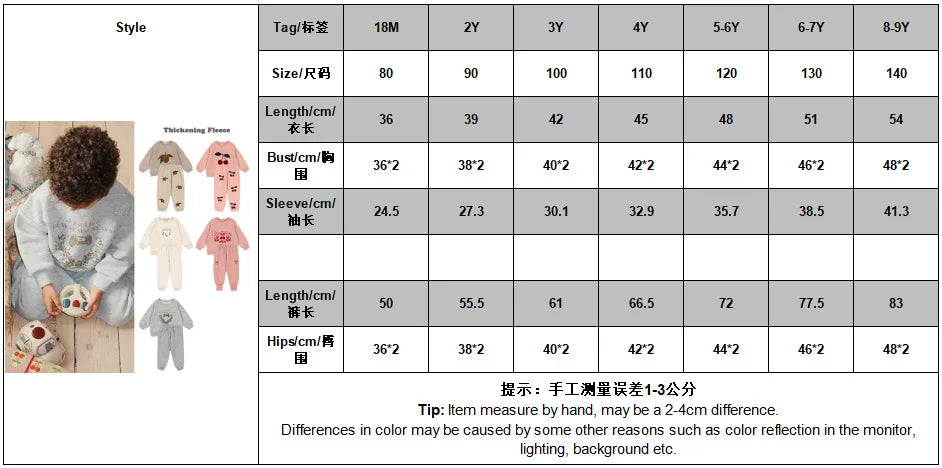 Konges Slojd AW Baby Girls Sweatshirts + Pants 2 Pcs Sets Lambswool Cherry Jackets Kids Clothes Girls Print Dresses Coats 1-9Yrs.