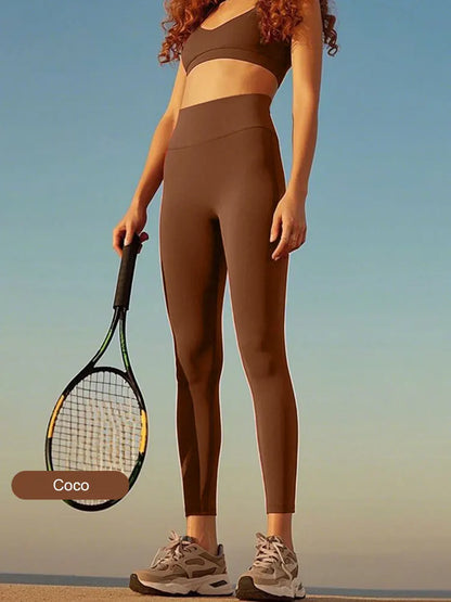 High-Waisted Workout Leggings - 4-Way Stretch, Slim Fit, Butt Lifting & Tummy Control for Gym, Yoga, Running & Daily Wear