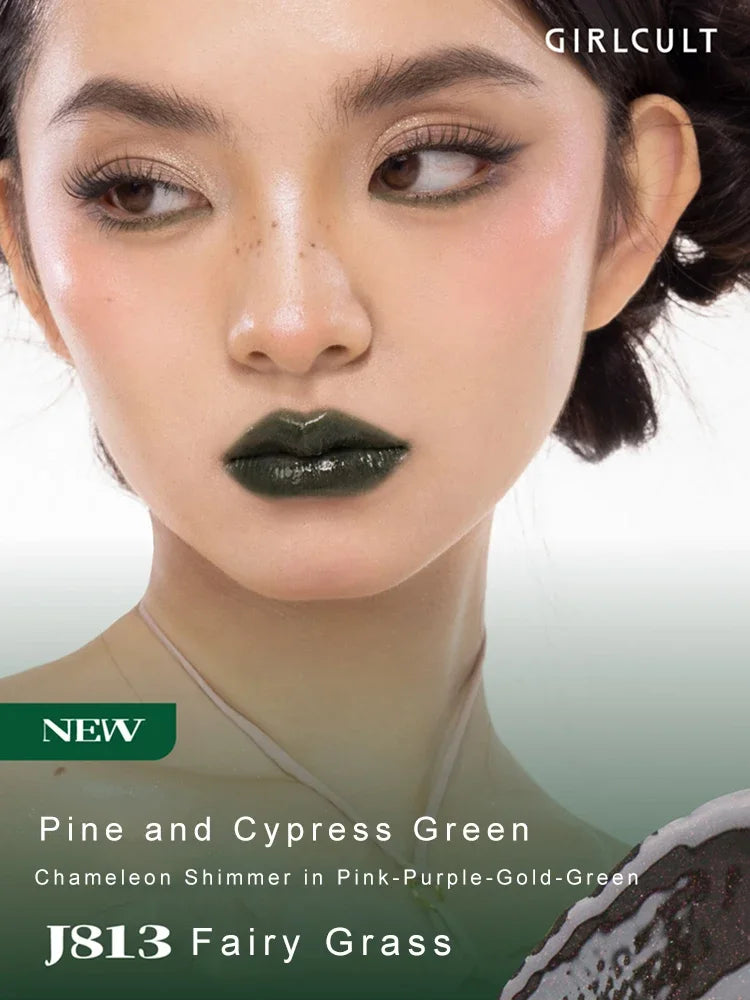 Girlcult Mirror Liquid Lipstick Water Light Long-Lasting Hydrating Shimmer Jelly Lip Tint Nude Red Lip Gloss Makeup Cosmetics.