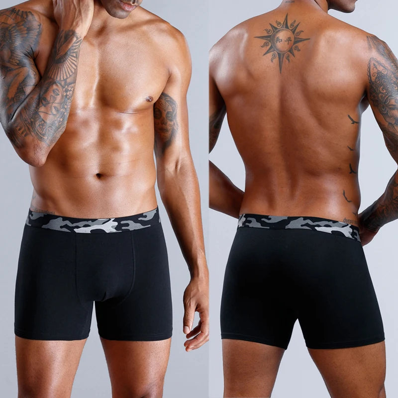5 stücke boxershorts männer sexy unterwäsche für herren baumwolle boxer für mann männer höschen benutzerdefinierte unterhosen männlichen calecon