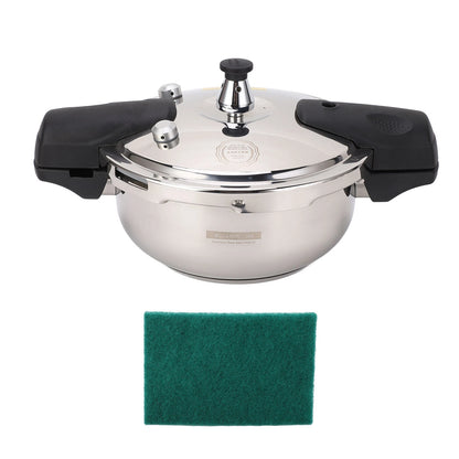 1.8L Stainless Steel Pressure Cooker Explosion Proof Stew Pot For Gas Stove Induction Cooker.