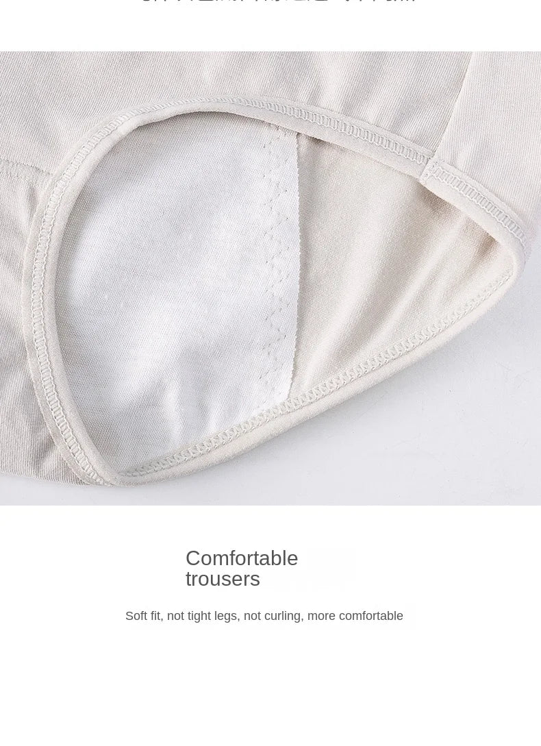 Leak Proof Menstrual Panties Physiological Underwear Womens Comfortable Cotton Panties Breathable Female Waterproof Briefs.