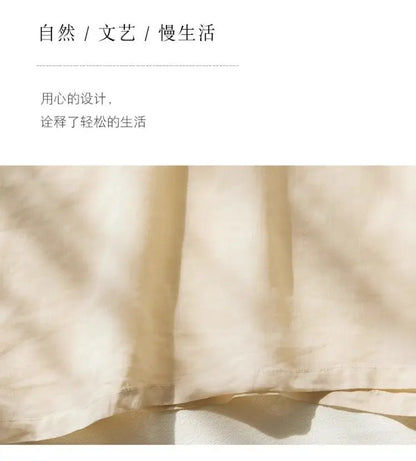 Ethnisches Vintage-Kurzarmkleid aus schwerer Stickerei aus Baumwolle und Leinen für Damen, lockeres langes Sommerkleid mit V-Ausschnitt und elegantem Stil