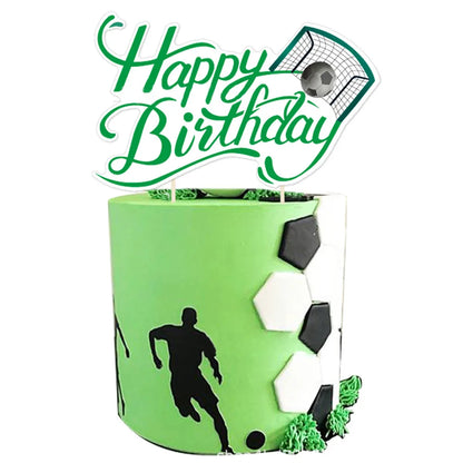 Fußball Fußball Geburtstag Dekorationen Aluminium Film Ballon Geschirr Teller Tasse Servietten Tischdecke Baby Dusche Party Supplies