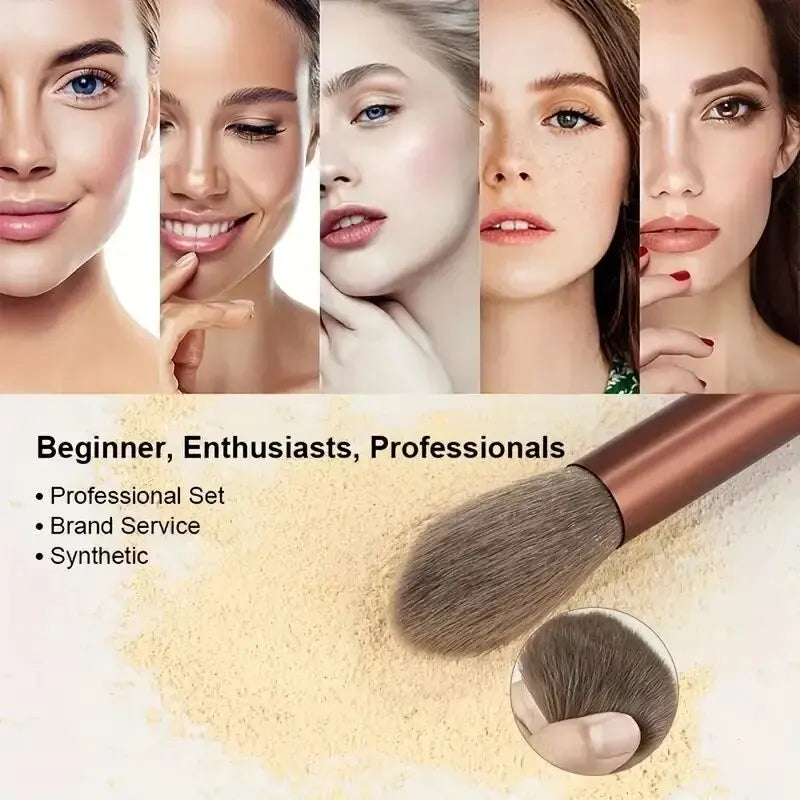 Makeup Brush Set Soft Fluffy Professiona Cosmetic Foundation Powder Eyeshadow Kabuki Blending Make Up Brush Beauty Tool Makeup.