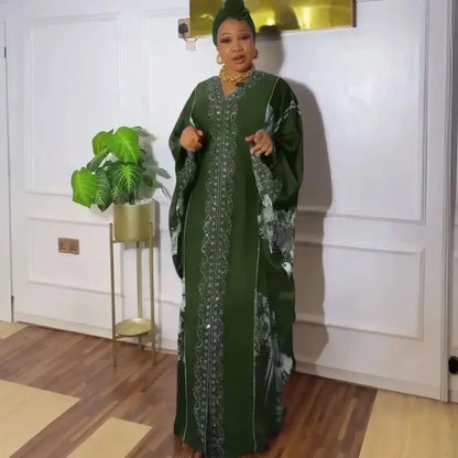 Abayas For Women Dubai Luxury 2025 African Muslim Fashion Dress Caftan Marocain Evening Party Dresses Boubou Robe Djellaba Femme.