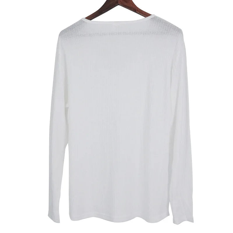 Autumn Winter Men's V-neck Casual Fashion Sweaters Male Long Sleeve Solid Color All-match Knitting Pullovers Gentmen Jumpers Top.