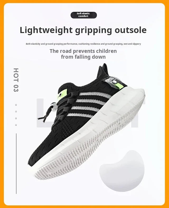 Shoes For Boy Breathable Kids Running Sneakers Lightweight Summer Shoes Casual Trainers Boy Size 27-38 Sportschuhe Kinder.