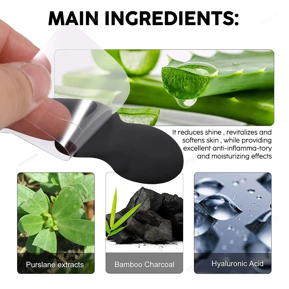 15pcs Blackhead Nose Strips Deep Cleansing Nasal Spot Facial Dot Stickers Nose Mask Shill For Acne & Black Head - Dropship.