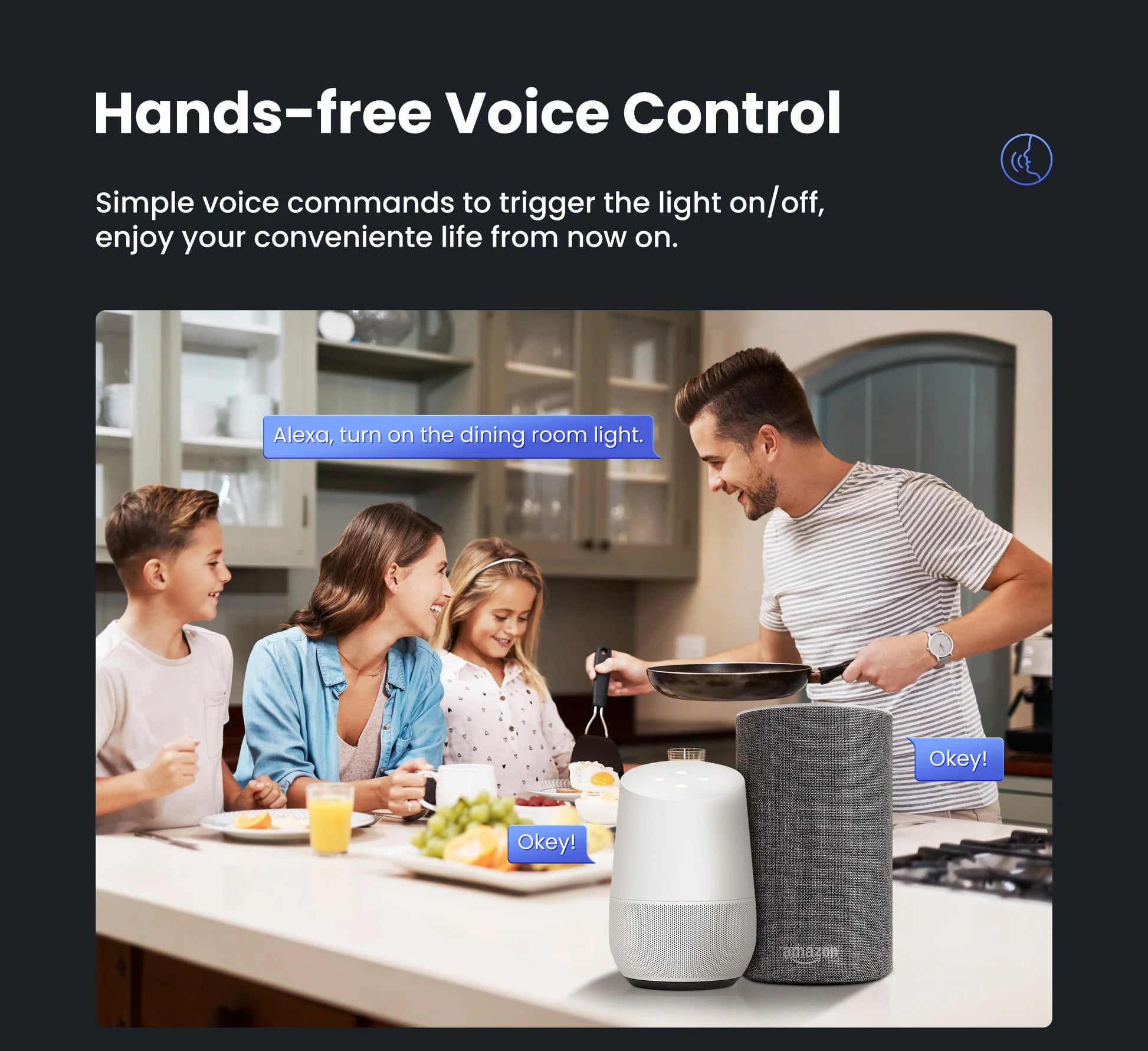 GIRIER Smart Lichtschalter WiFi Druckknopf Wandschalter Neutralleiter erforderlich 1/2/3/4 Gang Funktioniert mit Tuya Alexa Google Home.