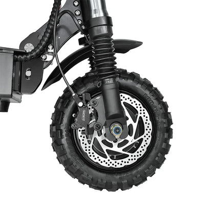 BOYUEDA S3-11 Electric Scooter, 120km Range, 85km/h Max Speed, 2*3000W Motor, 60V 38AH Battery,11-inch Tire,  LCD Display.