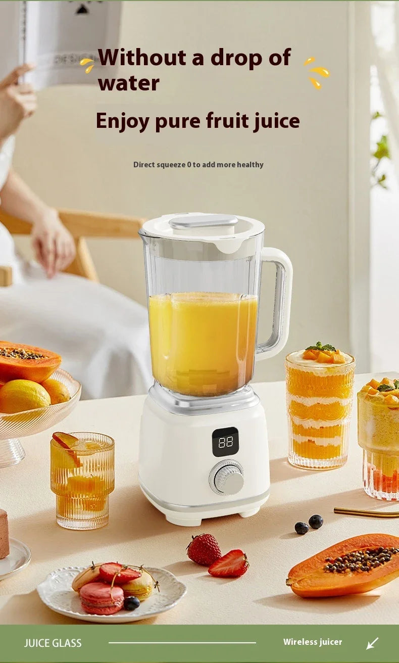 Portable Fruit Juicer Machine Electric Juicer Blender Rechargeable Household Juice Squeezer Mixer Juice Blenders for Kitchen.