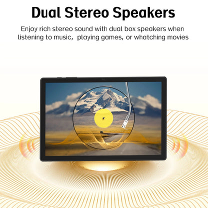 ANRY 10.95-inch HD Display Tablet Android 15 12GB RAM 128 ROM 2.4G/5G WiFi T606 Octa-Code 8000mAh Android Tablets with Case.