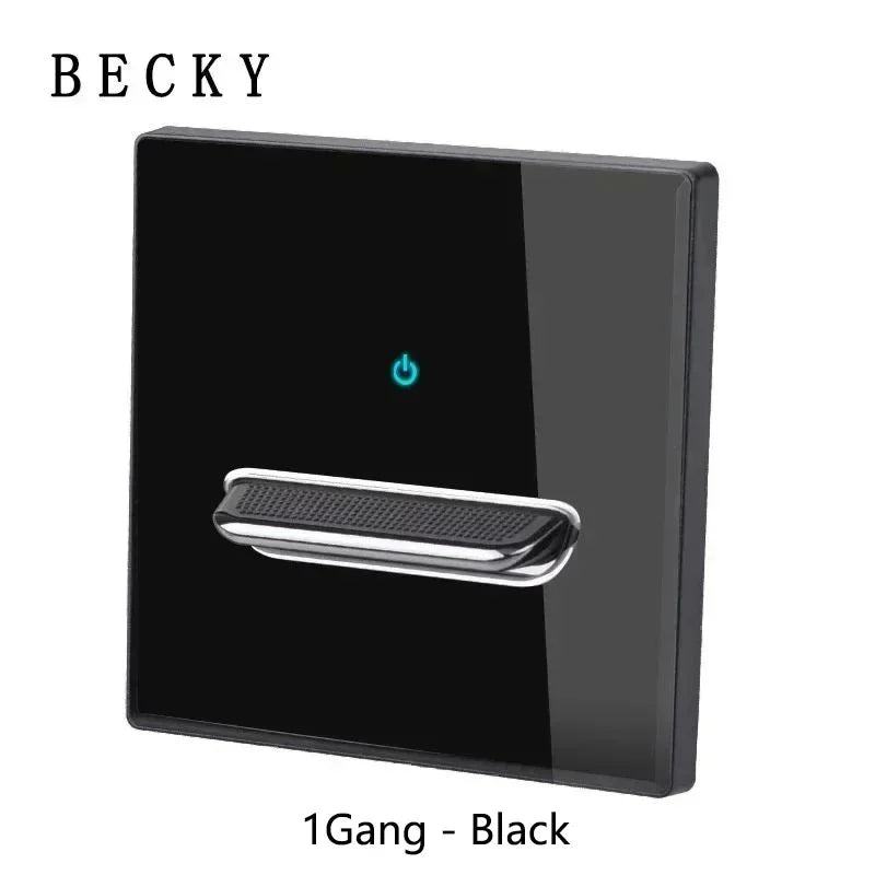 Glasscheibe Wand schalter LED europäische 16a Steckdose Retro Kippschalter eu uk Standard 2-Wege-Buchse 1-4gang USB Home Dekoration