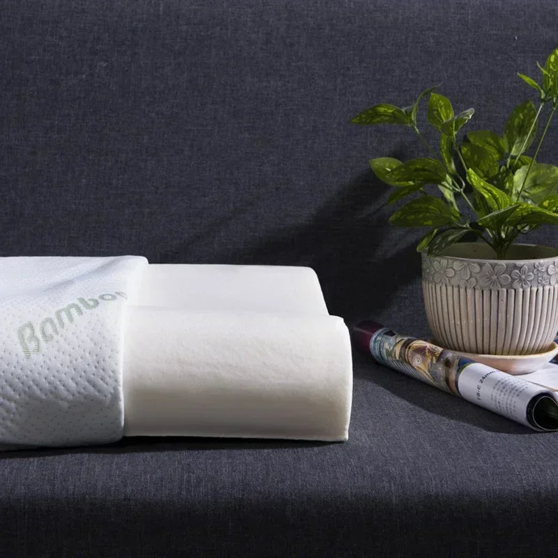 Orthopedic Reverse Traction Pillow Protects Cervical Vertebra and Helps Sleep Single Neck Pillow Can Be Machine Washable 48X74cm