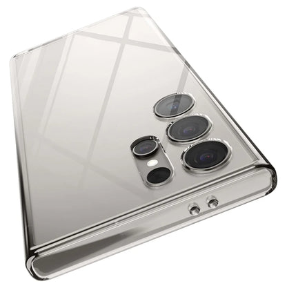 Ultra Thin Clear Silicone Soft TPU Case For Samsung Galaxy S25 Ultra S24 S23 S21 S20 FE S22 Ultra Plus Bumper Capa Cover Fundas.