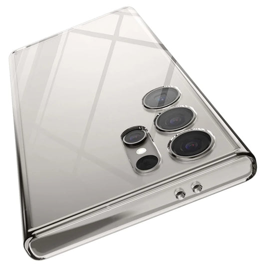 Ultra Thin Clear Silicone Soft TPU Case For Samsung Galaxy S25 Ultra S24 S23 S21 S20 FE S22 Ultra Plus Bumper Capa Cover Fundas.