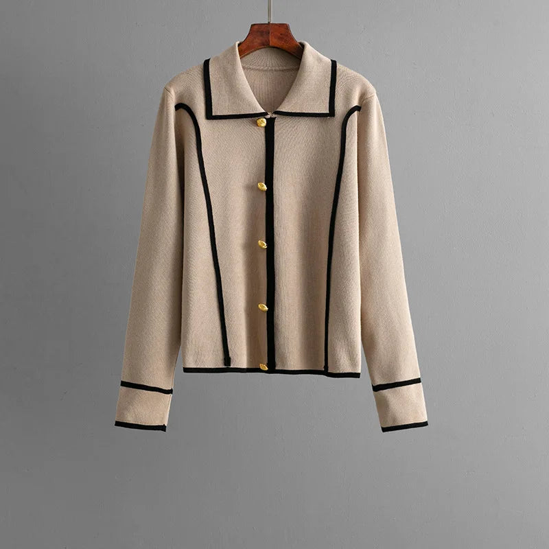 Women Sweater 2 Piece Suit Pullover Knitted Wide Leg Pants Muslim Sets Knitwear Single Breasted 2025 Outfits Autumn Winter.