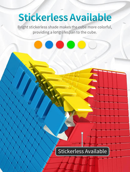 MOYU Meilong 9x9 10x10 11x11 12x12 13x13 Magic Cubes Speed Puzzle Cubes Toys Professional Puzzle Cubo MagicoToys Speed Cube