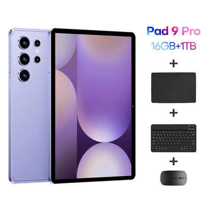 Original Pad 9 Pro 11 Inch 16GB RAM 1TB ROM tablet Android 15 Core Pad Tablet PC Phone Dual Wifi tablette android 8800mah