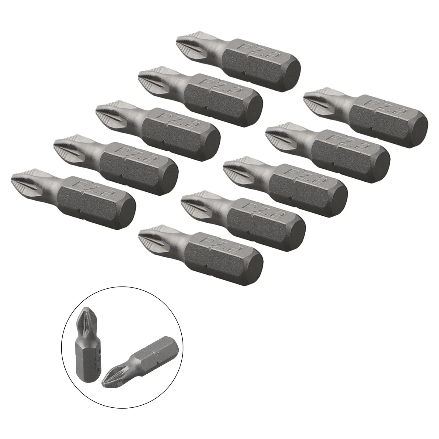 10 stücke 25mm Anti Slip Elektrische Sechskantschaft Magnetische Schraubendreher Bohrer Set Sechskantschaft Schraubendreher Bit PH1 PH2 PH3 PZ1 PZ2 PZ3