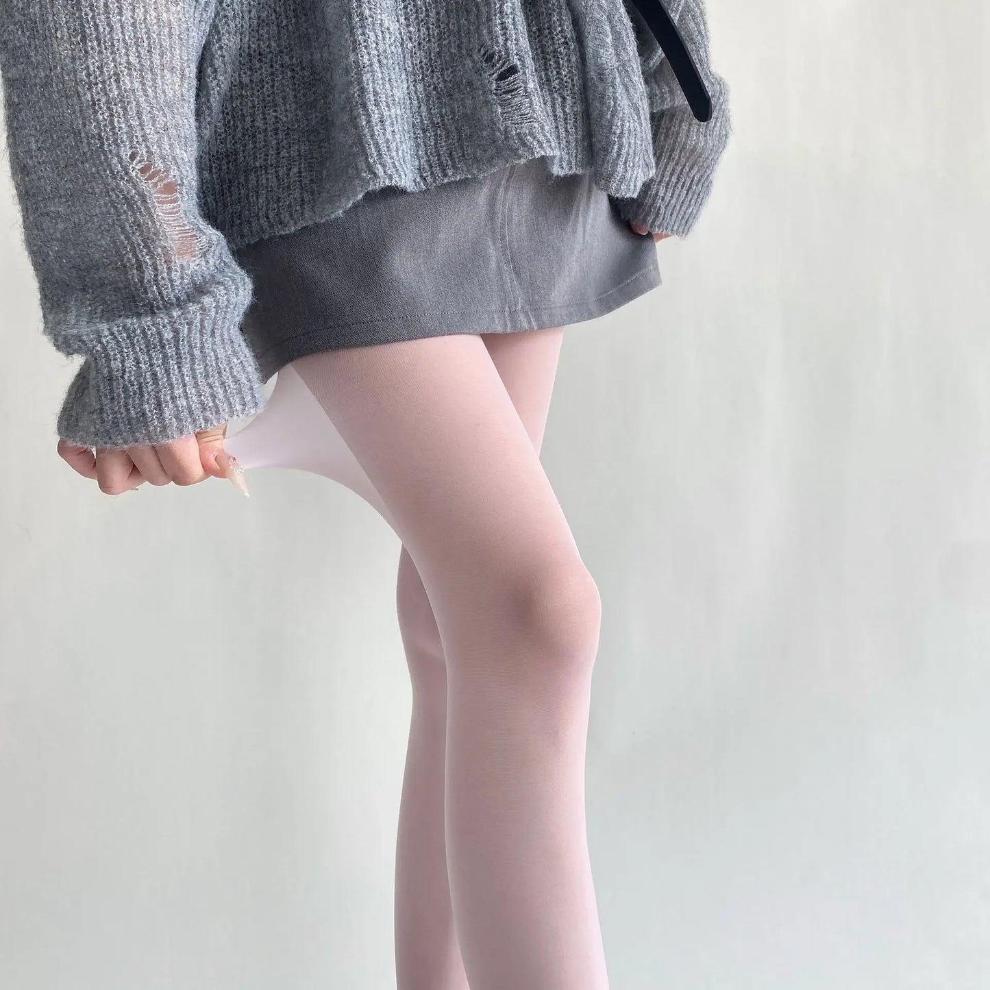 Blue Green Ultra-thin Nylon Thigh High Stockings Pantyhoses Women Sexy Women Tights Velvet Sexy Lingeries Hosiery Body Stockings