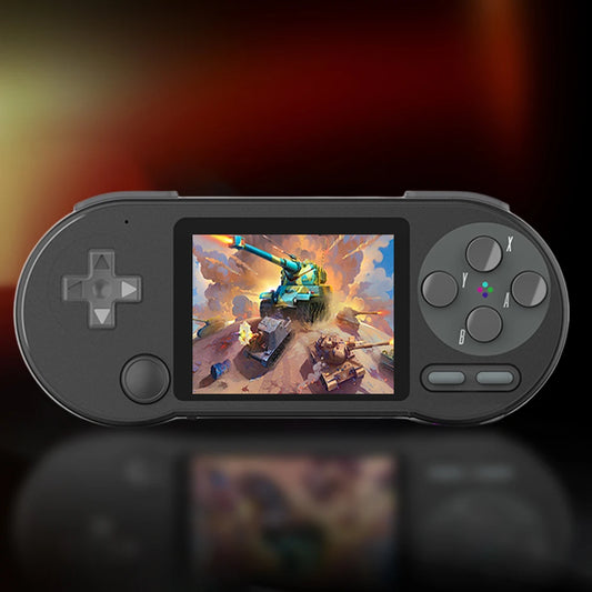 3 Inch Handheld Game Console With Rocker Classic Game Console Player Comfortable Grip Type-C Charging Birthday Gift for Children.