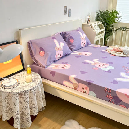 1pc Warm Winter Elastic Fitted Sheets Adjustable Flannel Velvet Mattress Cover Fluffy Fitted Bed Sheets for 200 Queen 180 size