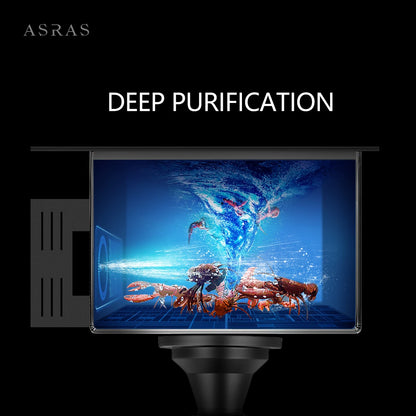 ASRAS high-quality 304 stainless steel multifunctional kitchen sink intelligent food purification large-sized sink nano gray