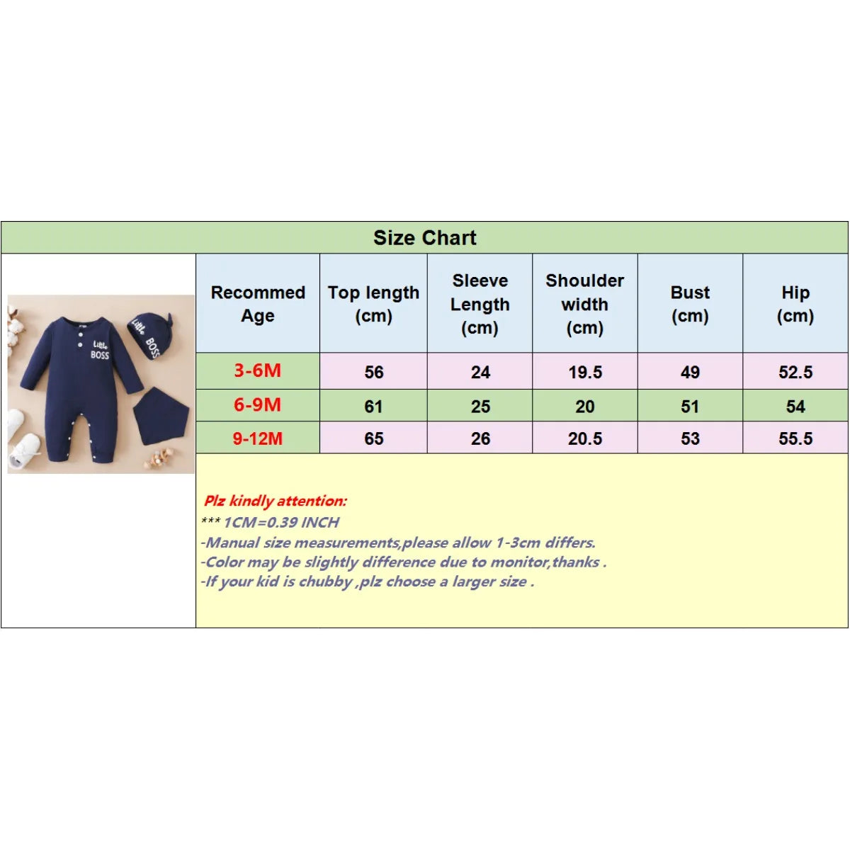 0-12 Monate Neugeborene Baby Bodysuit Kleinkind Baby Stram pler lange Ärmel Brief druck Overall Hut Mode niedlichen Stil tägliche Kleidung.